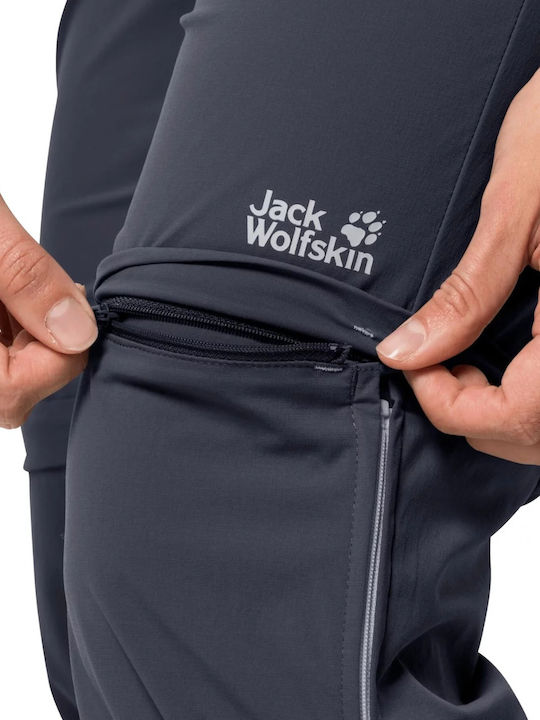 Jack Wolfskin Overland Women's Hiking Long Trousers Blue