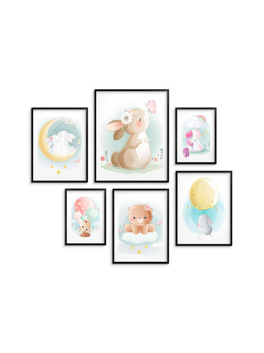 Decowalls Kinderposter 100x100cm