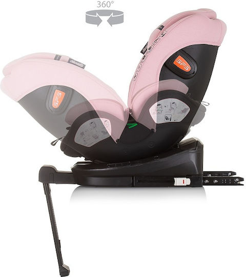 Chipolino Tourino Καθισματάκι Αυτοκινήτου i-Size με Isofix Flamingo 0-36 kg