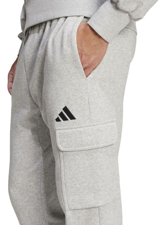 Sweatpants with Elastic Gray