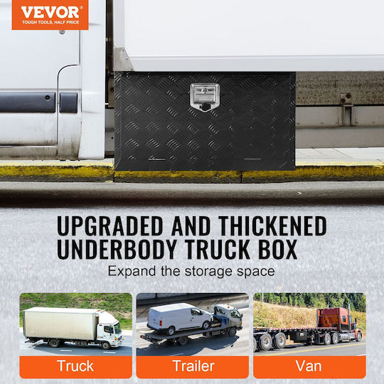 Vevor Underbody Truck Tool Box 36" X 17" X 18" Trailer Rv Tool Storage