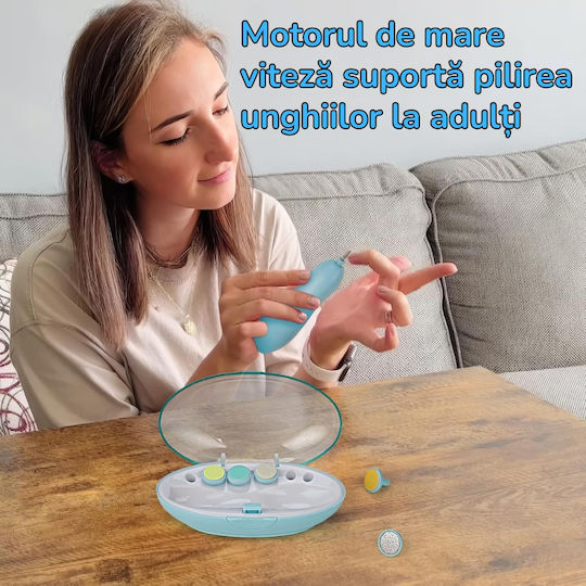 Pilă Electrică Pentru Bebeluși Albastră