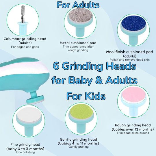 Pilă Electrică Pentru Bebeluși Albastră
