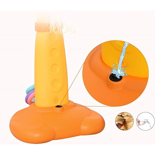Set de Baschet Multifuncțional pentru Copii Girafă 126-156 Cm