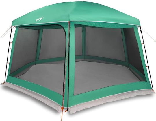 vidaXL Camping Tent Green