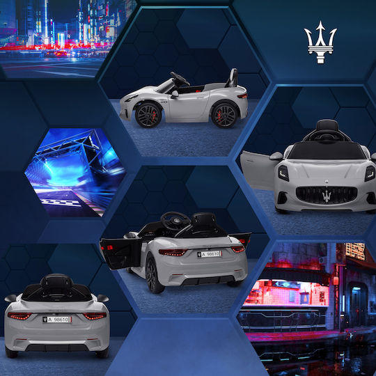 Maserati Gran Turismo Folgore Cu Un Loc Cu Telecomandă Licențiat 12 Volți Gri Pentru 3+ Ani