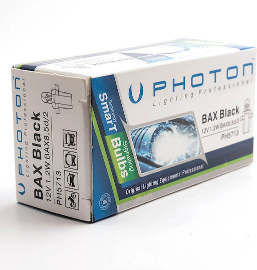 Halogen Bulb Bax Black Photon 12v 1.2w