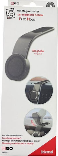 2GO Auto Handyhalterung mit MagSafe-Magnet & Kabellosem Laden Schwarze