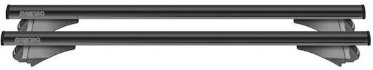 Menabo 135cm. pentru Mercedes-Benz Magazin online Kia Sportage 2010-2013 (cu picioare pentru portbagaj de acoperiș și blocare) Negre