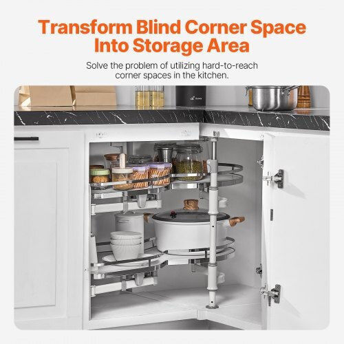 Vevor Double Corner Cabinet Shelf Soft Close Mjsnhspzkdgg5dpg9v0