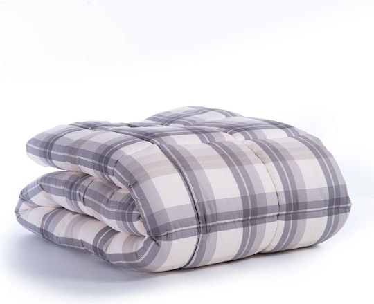 Nef-Nef Homeware Charlie Σετ Σεντόνια Υπέρδιπλα 240x260εκ. Γκρι (4τμχ)