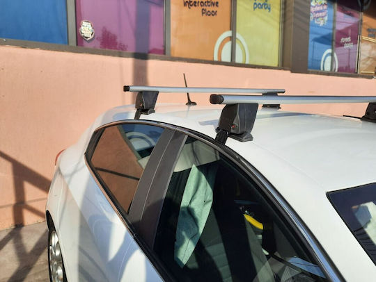 Menabo Delta Silver Roof Bars Hyundai I20 Pb 5 Doors Model 2012-2014