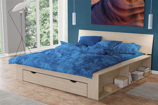 Dimcol Super dublu 240x270cm Premium Shadow 631 Electric Blue