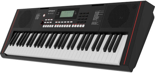 Roland Αρμόνιο EX10 με 61 Πλήκτρα με Βάση και Αναλόγιο Μαύρο