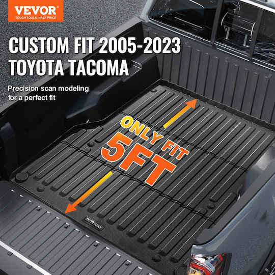 Vevor Truck Bed Liner Accessory Fit 2005-2023 Toyota Tacoma Tpe