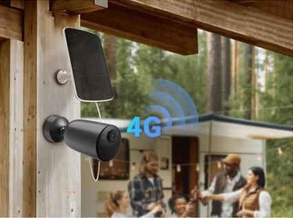 Ezviz EB3 IP Surveillance Camera 4G Full HD+ 3MP Waterproof Battery Powered with Two-Way Communication and Lens 2.8mm