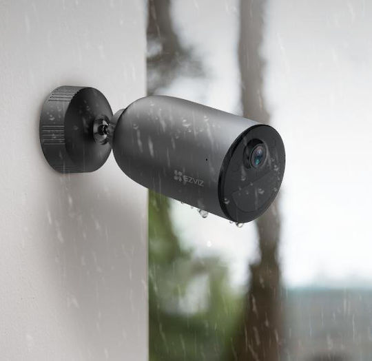 Ezviz EB3 IP Surveillance Camera 4G Full HD+ 3MP Waterproof Battery Powered with Two-Way Communication and Lens 2.8mm