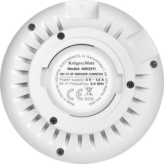 Kruger & Matz C70 IP Камера за наблюдение Wi-Fi Full HD+ 3MP с Двупосочна Комуникация