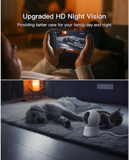Arenti P2F IP Камера за наблюдение Wi-Fi Full HD+ 5MP с Двупосочна Комуникация