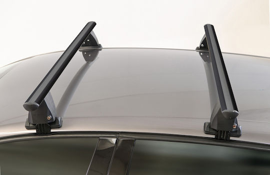 Menabo Delta Black Roof Bars Peugeot 508 Station Wagon 5 Doors Model 2010-2018