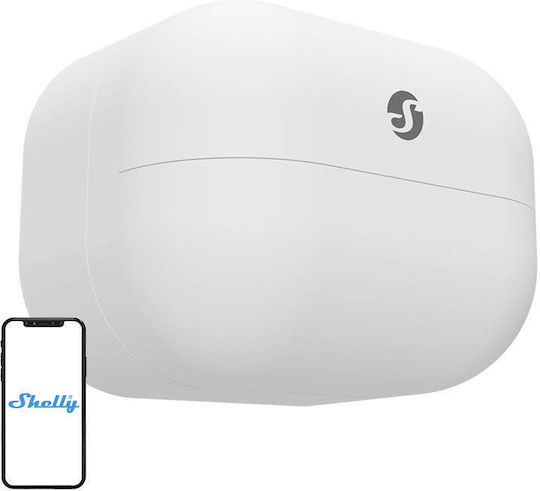 Shelly BLU Motion PET Ασύρματος Bluetooth / RF Αισθητήρας Κίνησης Υπερύθρων Εμβέλειας 10m