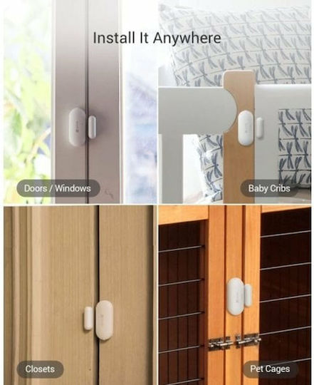 Ezviz T2C Add On Wireless Contact Sensor Wi-Fi & ZigBee