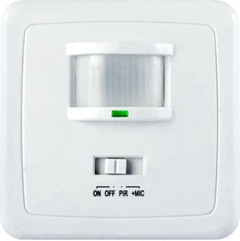 Maclean Energy Wired Infrared Motion Sensor 160° Detection Angle Scope 9m