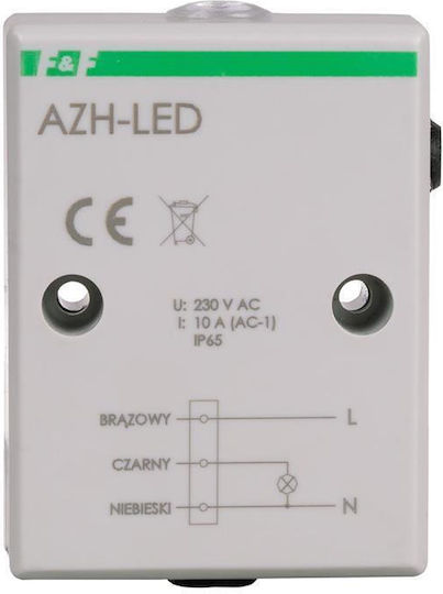 F&F Adjustable Day / Night Photocell 2-1000 Lux 10A IP65