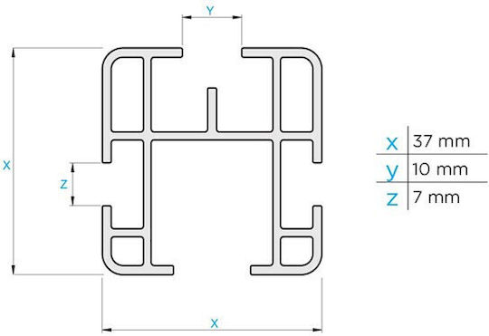 Bare transversale Renault Kangoo I Model 1997-2007 L1 L2 Aluminiu Menabo Professional