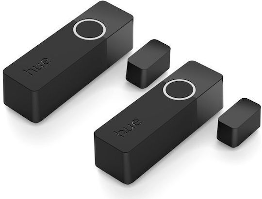 Philips Hue Secure Wireless Contact Sensor ZigBee & Hue Bridge 70x22x20mm 2 Pieces