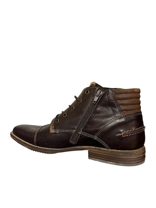 Leder Braun Herrenstiefel Anatomisch