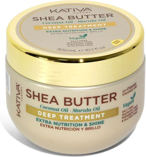 Kativa Shea Butter Mască de Păr pentru Intarire 300ml