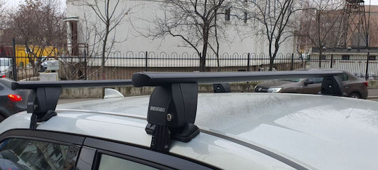 Bare transversale Menabo Delta negre Daihatsu Terios II J200/F700 5 uși model 2006-2017