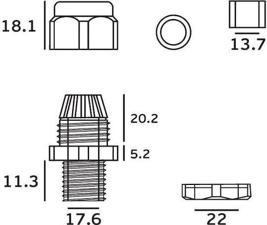 VK Lighting Kabelverschraubung 73167-691683