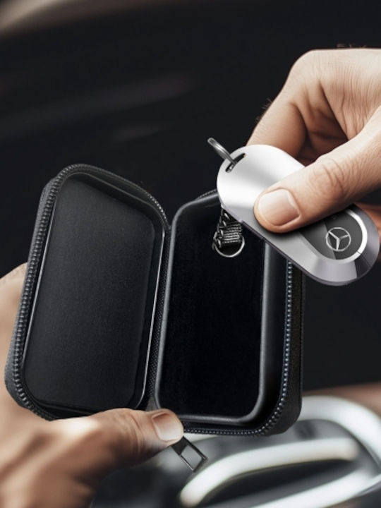 Клетка на Фарадей Tech-Protect Klr300 Калъф за ключ без ключ RFID блокиращ сигнал Карбон