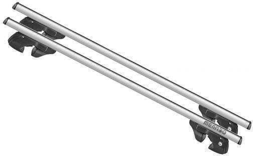 Menabo Sherman Silver Roof Bars Toyota Avensis T210 Wagon 2000-2003