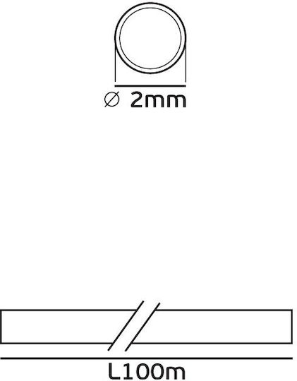 VK Lighting Tub pentru Cabluri 48148-013615