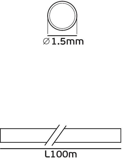 VK Lighting Tub pentru Cabluri 48148-041615