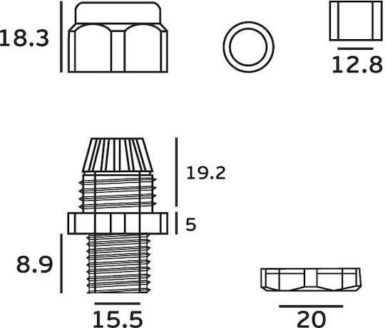 VK Lighting Kabelverschraubung 73167-690683