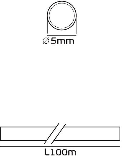 VK Lighting Tub pentru Cabluri 48148-006615