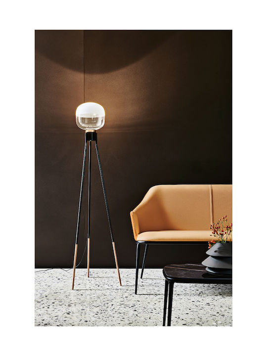 Casa Vogue Ghost 150 Φωτιστικό Δαπέδου Υ150εκ. Μαύρο