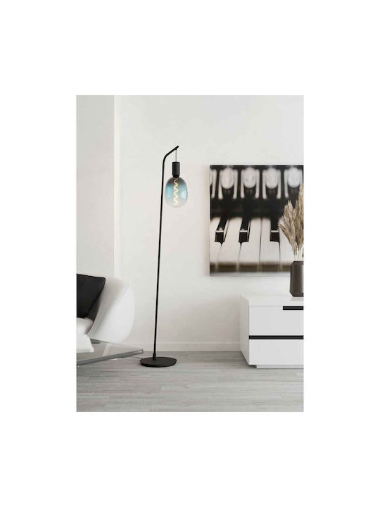 Eglo Cranley Floor Lamp H170xW43cm. with Socket for Bulb E27 Black