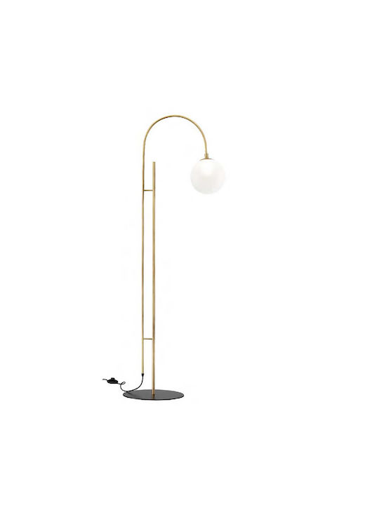 Luma Floor Lamp H160xW35cm. with Socket for Bulb G9 Gold
