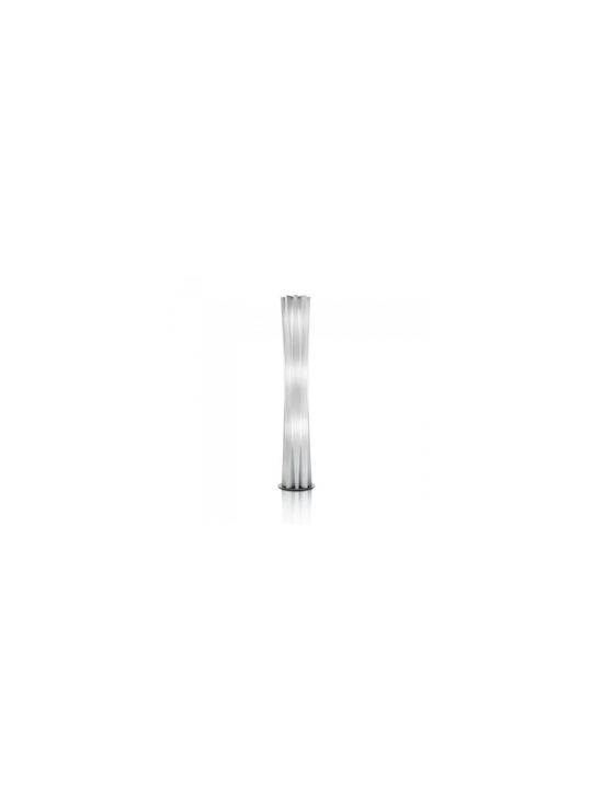 Slamp Bach XL Подова Лампа В161xД31.5см. с Цокъл за Крушка E27 Бял