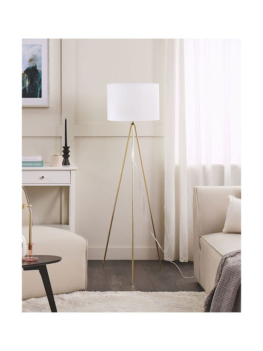 Beliani Floor Lamp H148cm. White