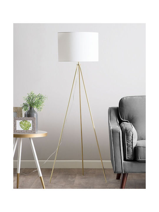 Beliani Floor Lamp H148cm. White