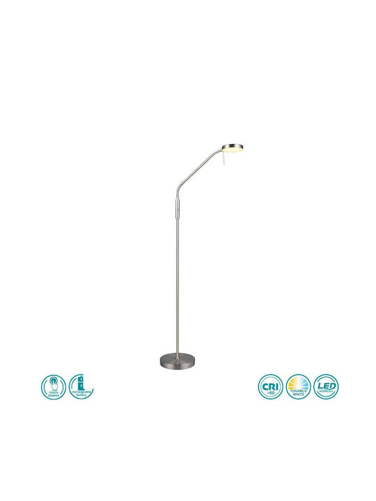 Trio Lighting LED Floor Lamp with Adjustable White Light Silver