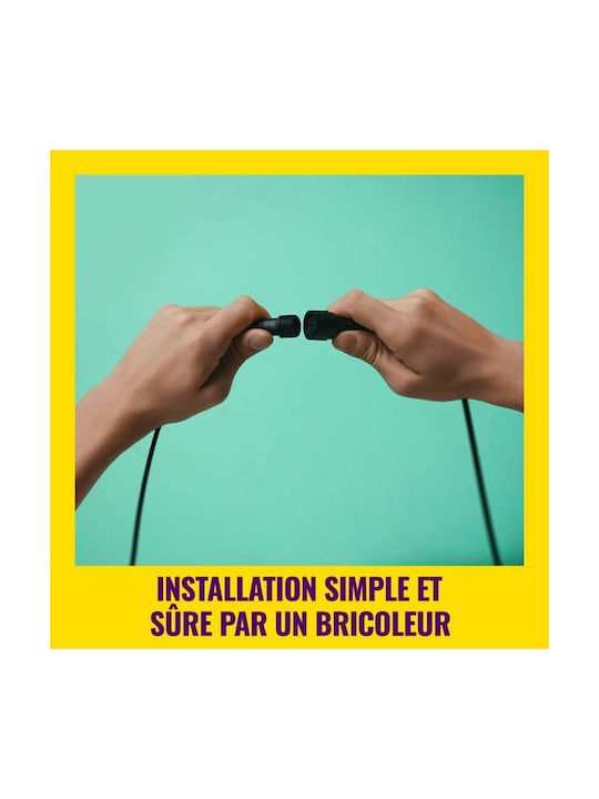 WiZ Φωτιστικό Κολωνάκι LED Εξωτερικού Χώρου 4.8W RGBW IP65 Μαύρο
