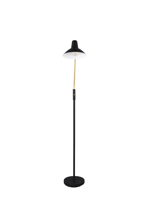 Trio Lighting Traveller Φωτιστικό Δαπέδου Υ145xΜ58.2εκ. με Ντουί για Λαμπτήρα E27 Μαύρο