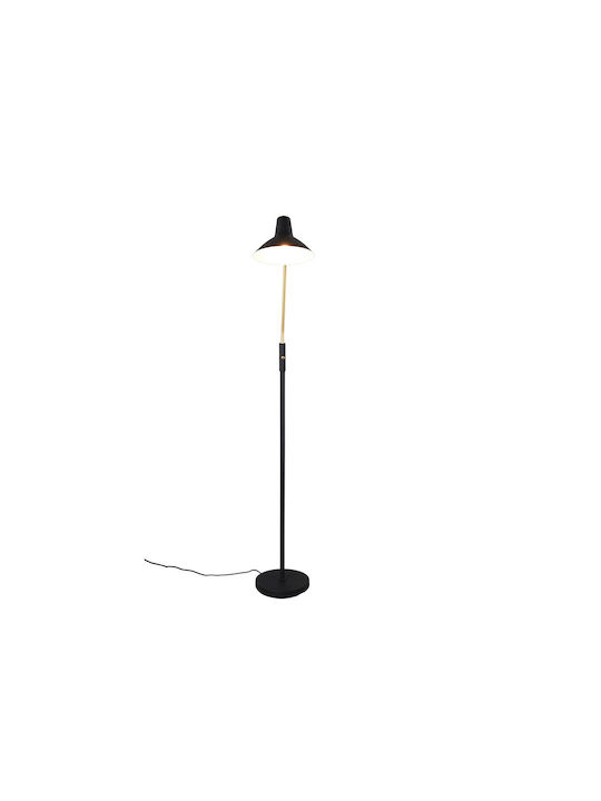 Trio Lighting Traveller Φωτιστικό Δαπέδου Υ145xΜ58.2εκ. με Ντουί για Λαμπτήρα E27 Μαύρο